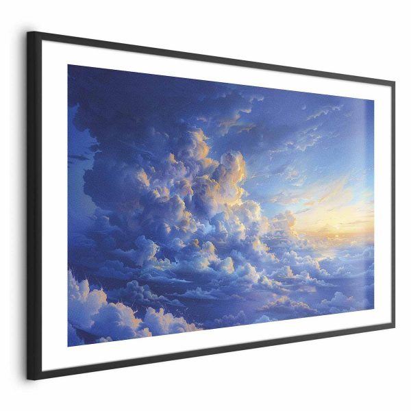 Poster - When the Sky Becomes Canvas: A Masterpiece of Nature in the Clouds