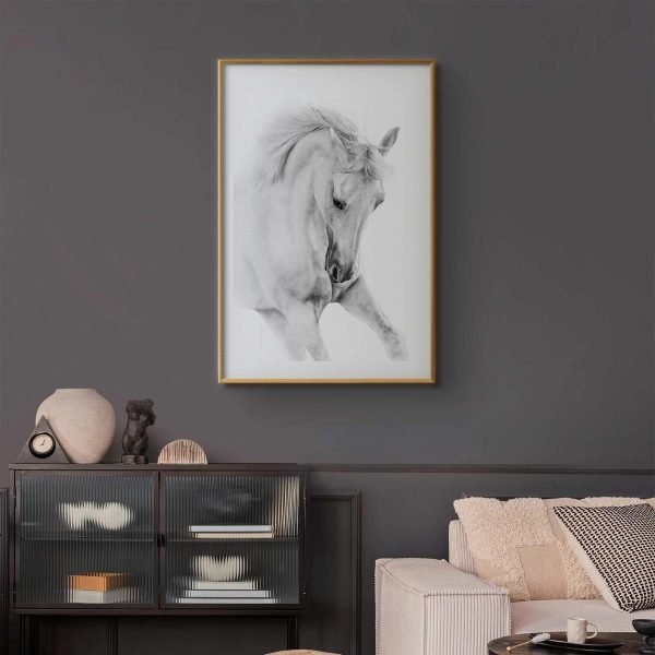 Poster - White Horse
