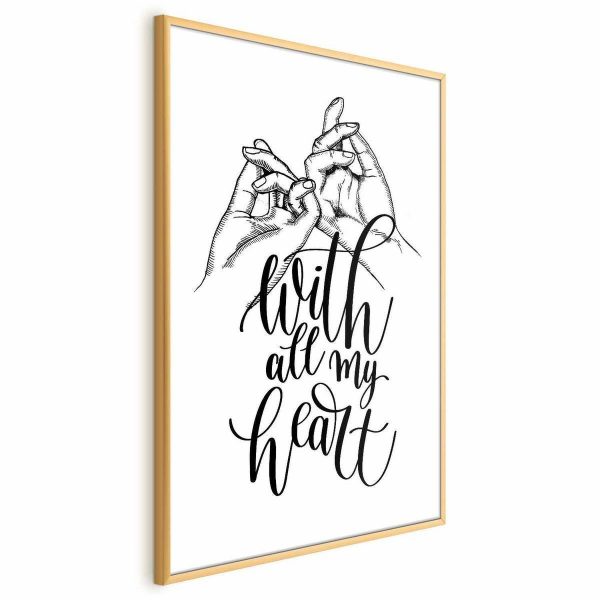 Poster - With All My Heart
