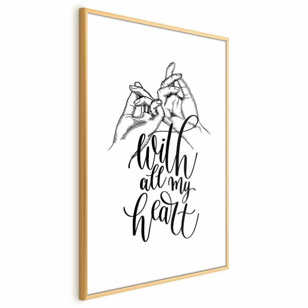 Poster - With All My Heart