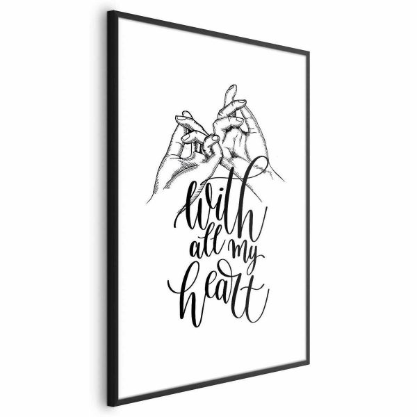 Poster - With All My Heart