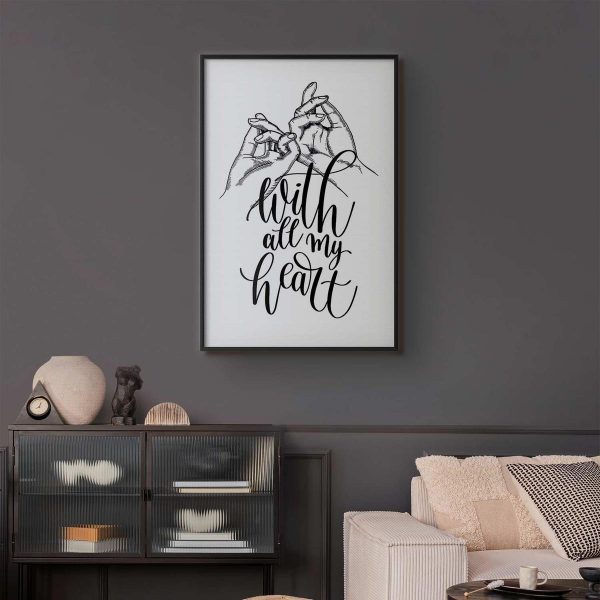 Poster - With All My Heart