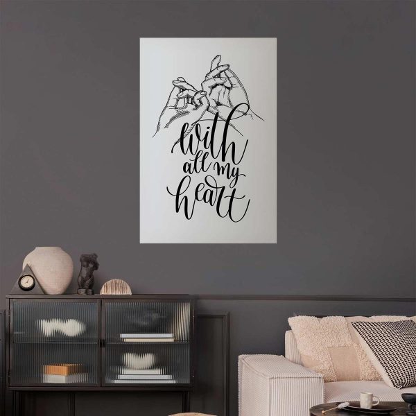 Poster - With All My Heart