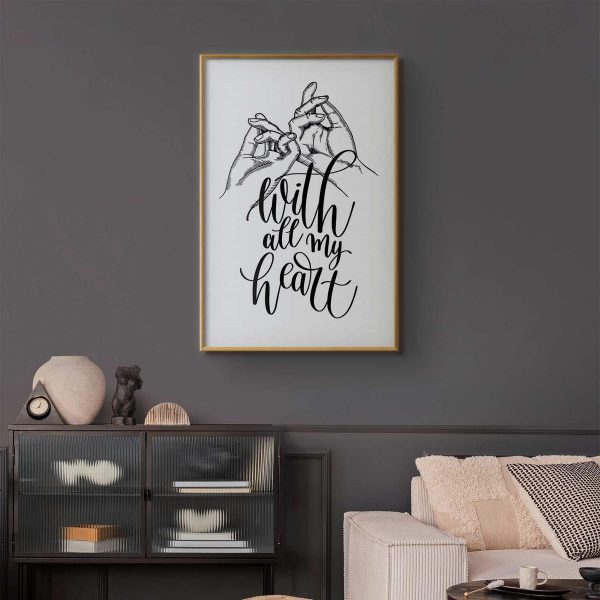 Poster - With All My Heart