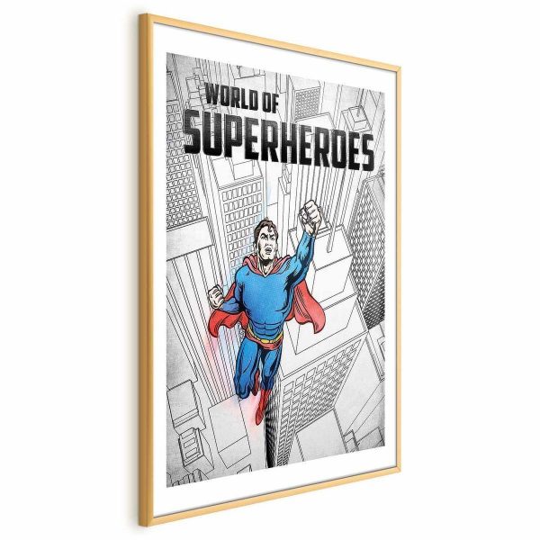 Poster - World of Superheroes