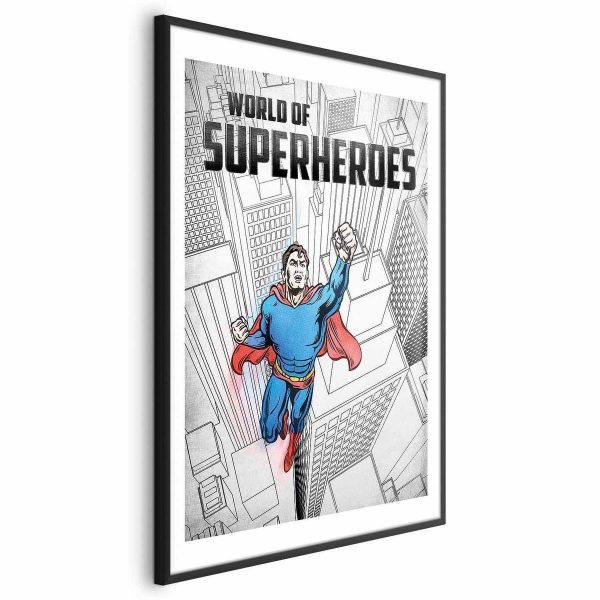 Poster - World of Superheroes