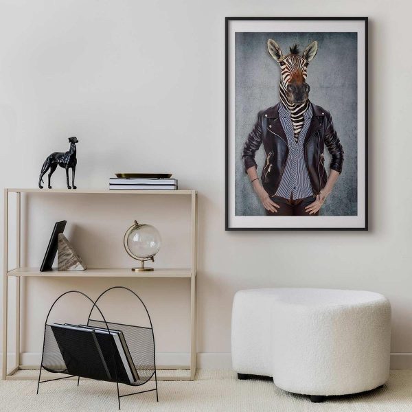 Poster - Zebra Eva
