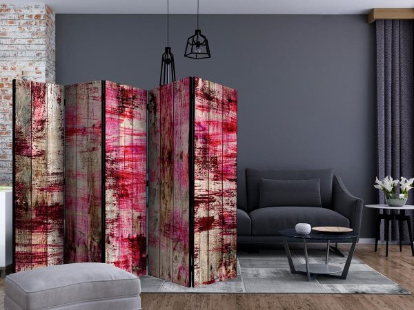 Room Divider - Abstract Wood II