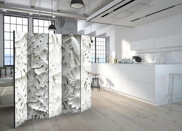 Room Divider - Alabaster Garden II