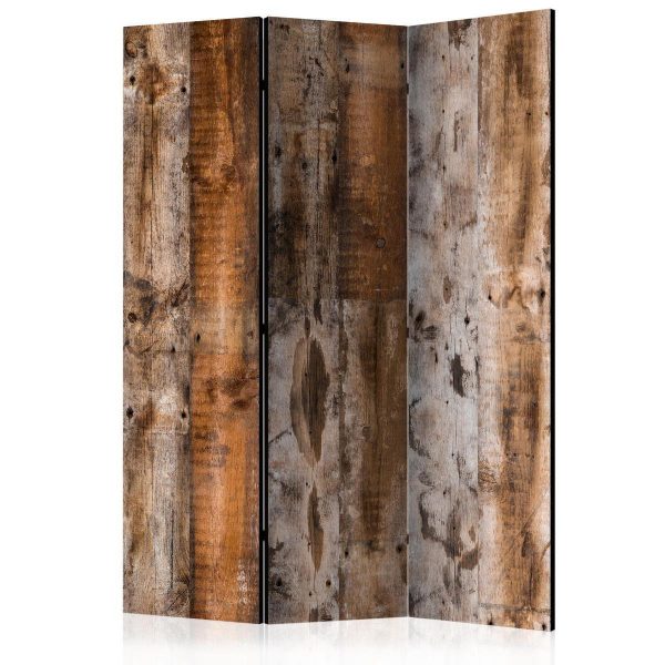 Room Divider - Antique Wood