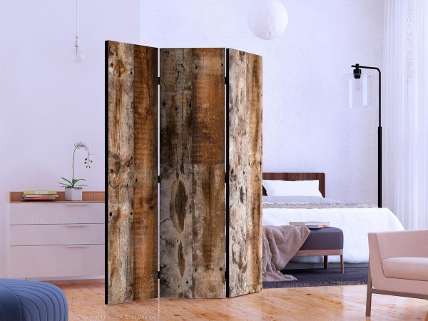 Room Divider - Antique Wood