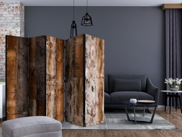 Room Divider - Antique Wood II