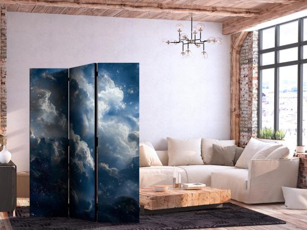 Room Divider - Astronomical Wonders: Clouds and Stars in Harmonious Combination - Image 2