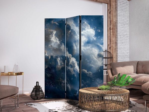 Room Divider - Astronomical Wonders: Clouds and Stars in Harmonious Combination - Image 3