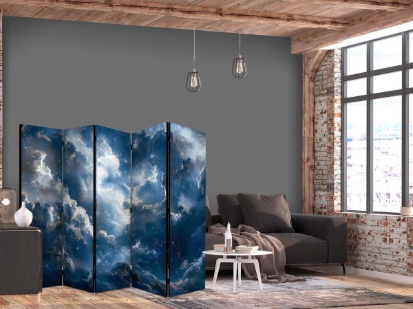 Room Divider - Astronomical Wonders: Clouds and Stars in Harmonious Combination - Image 2