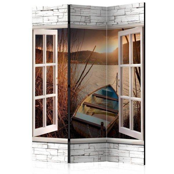Room Divider - Autumnal Lake