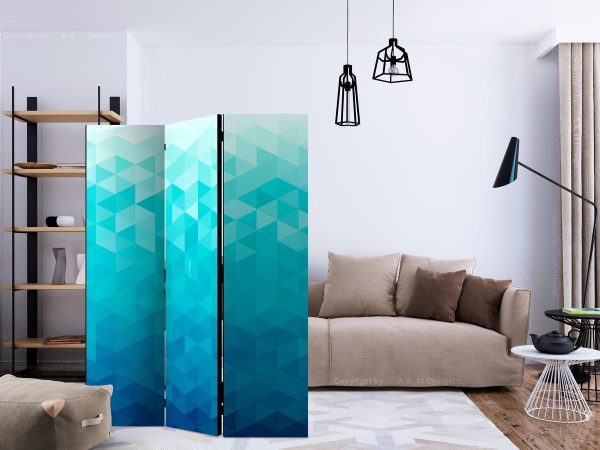 Room Divider - Azure pixel