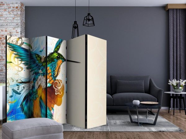 Room Divider - Bird's Music II