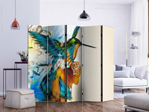 Room Divider - Bird's Music II
