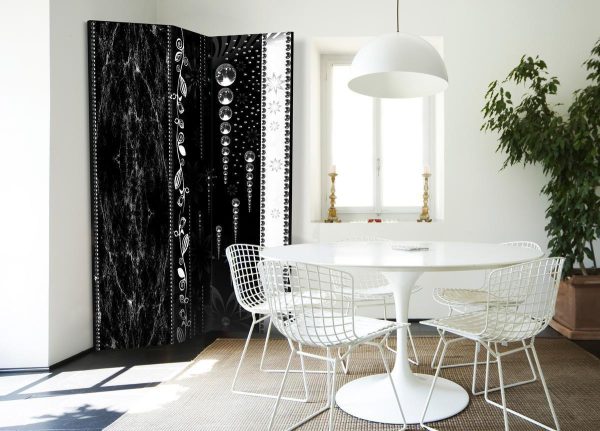 Room Divider - Black Elegance