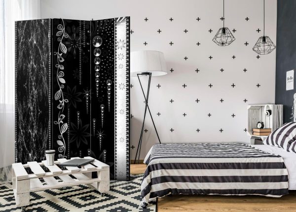 Room Divider - Black Elegance