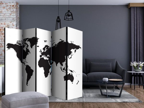 Room Divider - Black & White World II