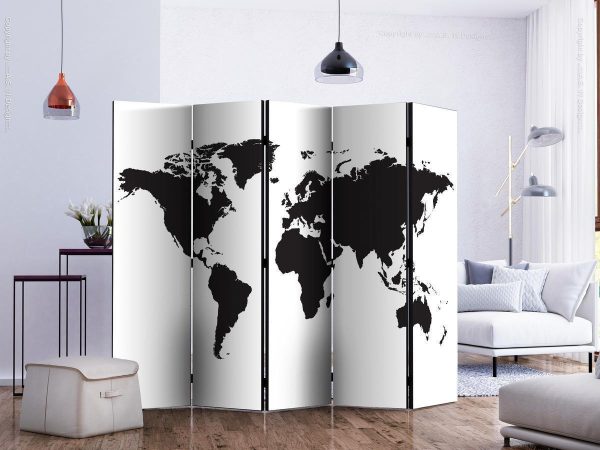 Room Divider - Black & White World II