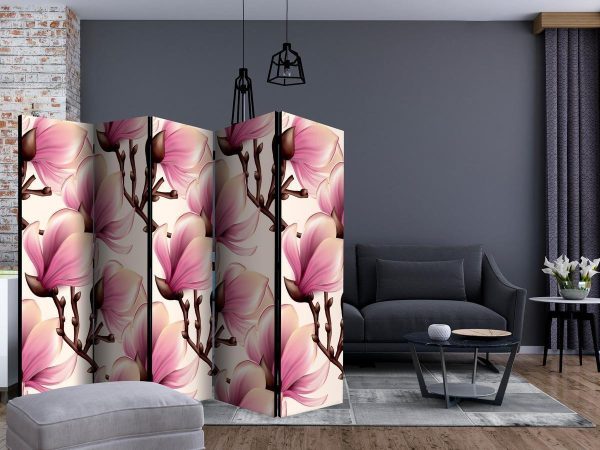 Room Divider - Blooming Magnolias II