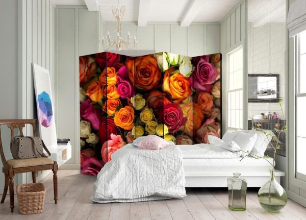 Room Divider - Bouquet of Roses II