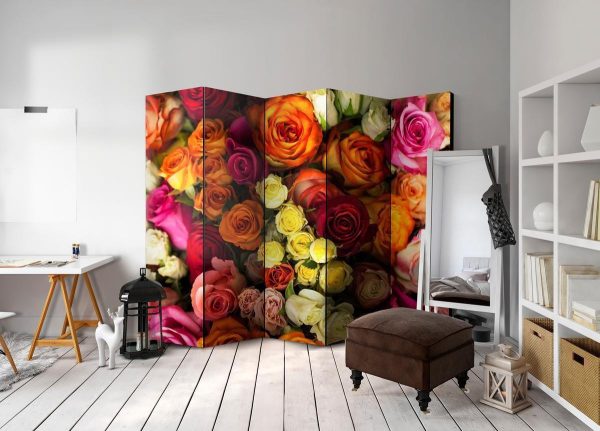 Room Divider - Bouquet of Roses II
