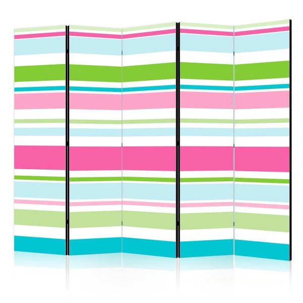 Room Divider - Bright stripes II