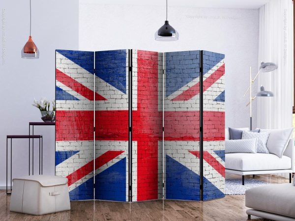 Room Divider - British flag II