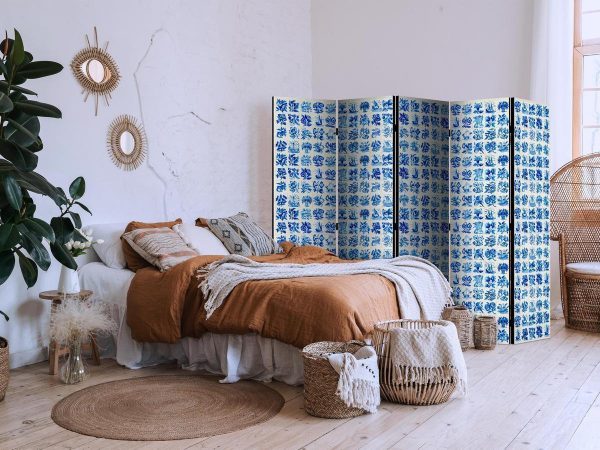 Room Divider - Ceramic Tiles - Traditional Portuguese Blue Tiles Azulejos