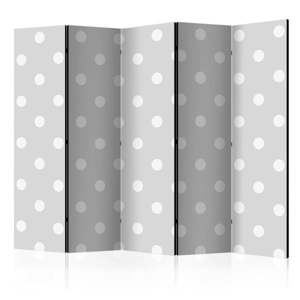 Room Divider - Cheerful polka dots II