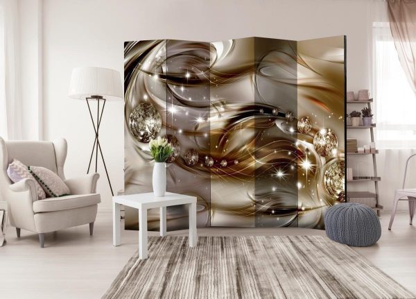 Room Divider - Chocolate Tide II