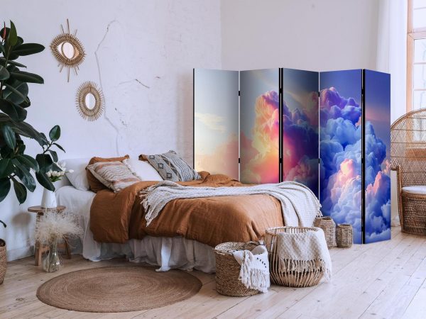 Room Divider - Clouds Like Painted: Artistic Brushes of Dawn Painting the Sky - Image 3