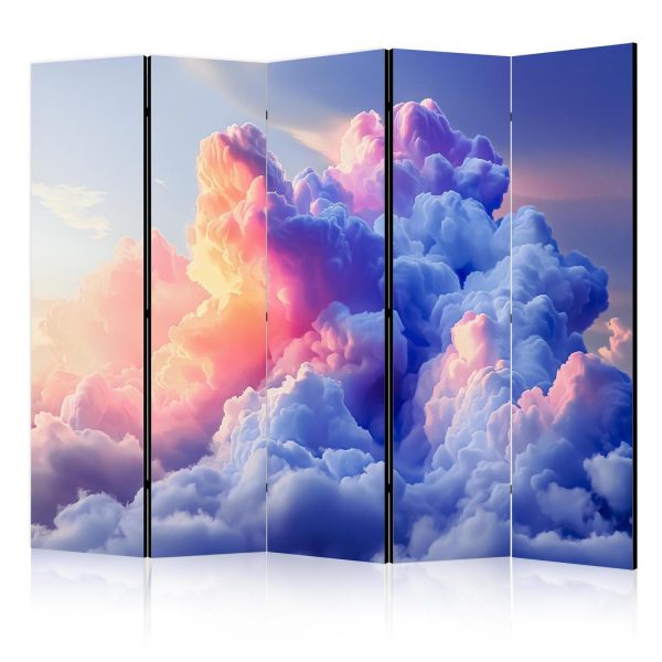 Room Divider - Clouds Like Painted: Artistic Brushes of Dawn Painting the Sky