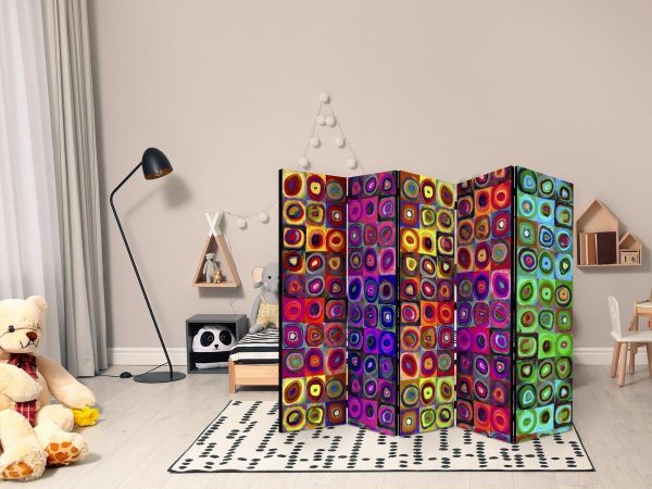 Room Divider - Colorful Abstract Art II