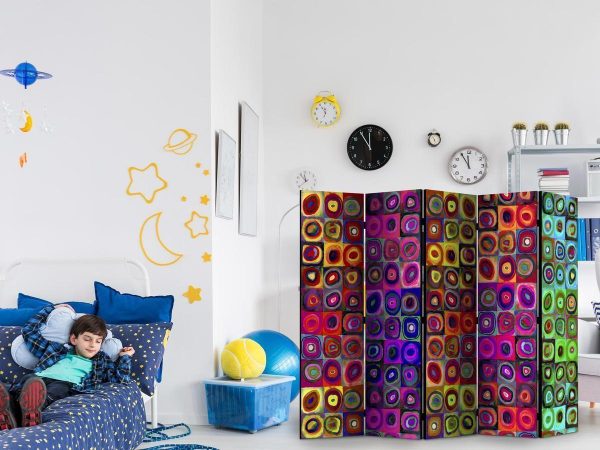Room Divider - Colorful Abstract Art II