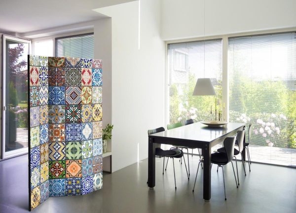 Room Divider - Colorful Mosaic
