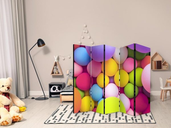 Room Divider - Colourful Balls II