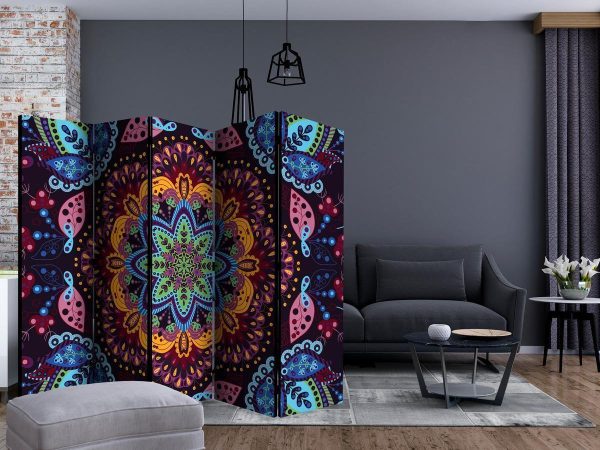 Room Divider - Colourful Kaleidoscope II