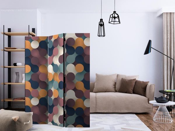 Room Divider - Colourful Particles