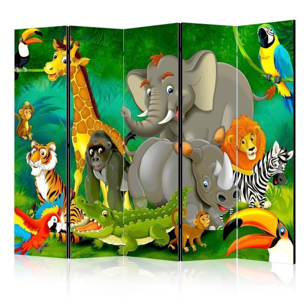 Room Divider - Colourful Safari II