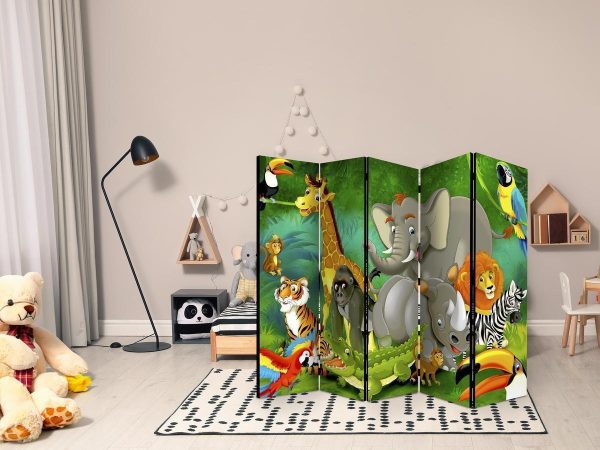 Room Divider - Colourful Safari II