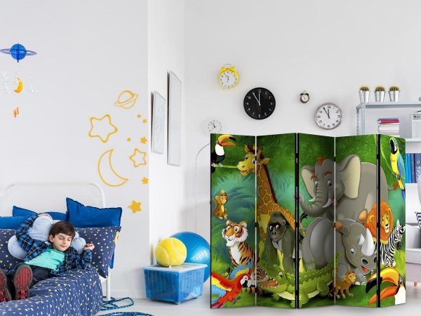 Room Divider - Colourful Safari II