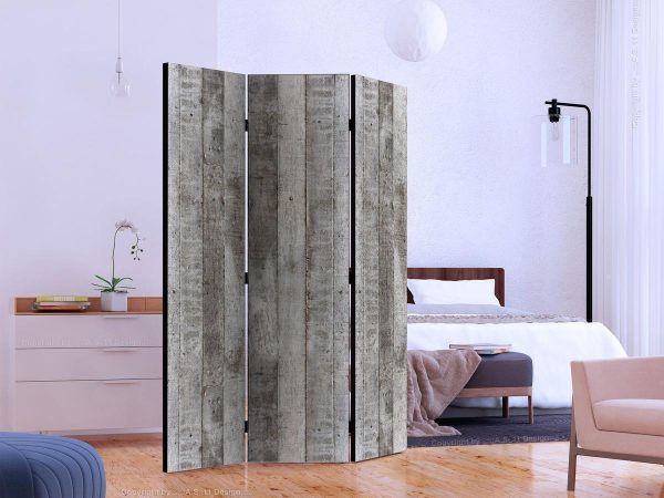 Room Divider - Concrete Timber
