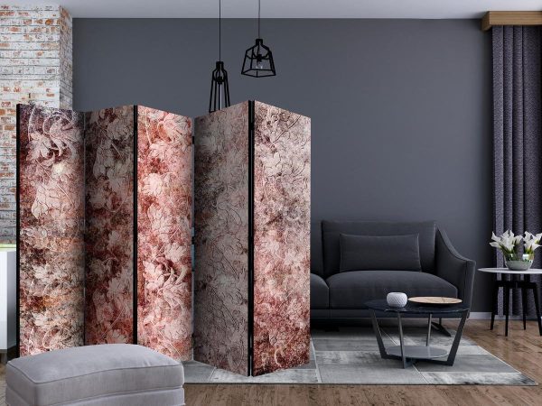 Room Divider - Coral Bouquet II