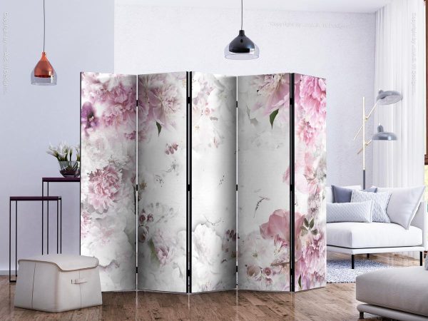 Room Divider - Dancing peonies II