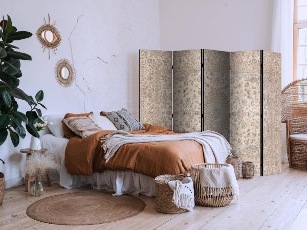 Room Divider - Desert Nights - Ornamented Persian Carpet in Muted Colors - Image 3